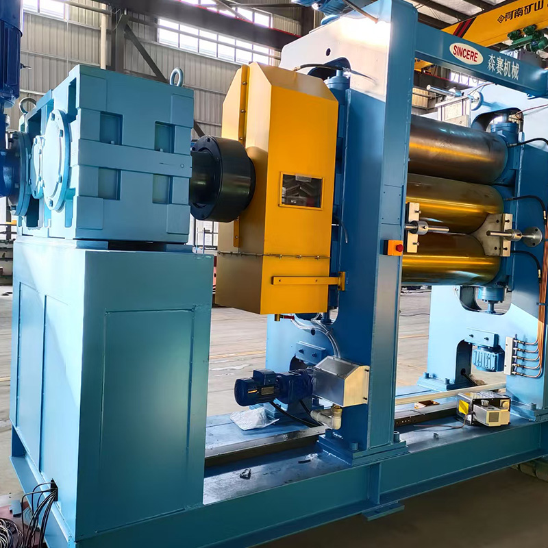 4 ruller gummikalendermaskin