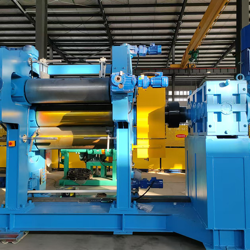 4 ruller gummikalendermaskin