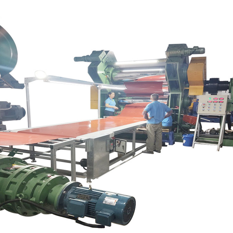 3 ruller gummikalendermaskin