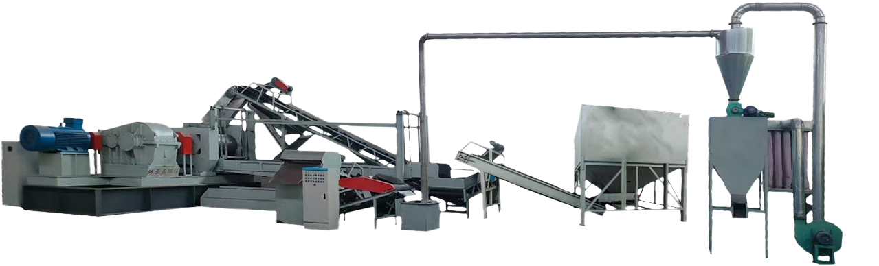 Gjenvunnet gummimaskin